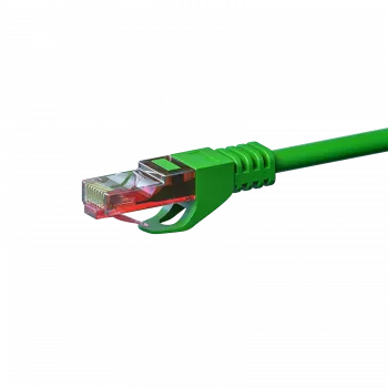Cablu patch de rețea DSIT CAT6 U/UTP, 0,5 m, verde, 100% cupru (DC-63-005)
