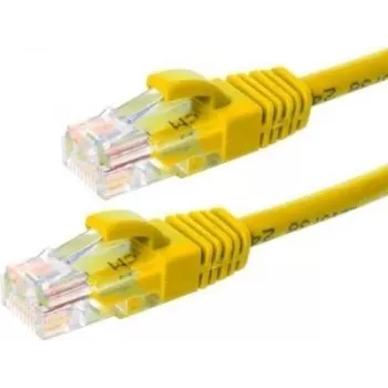 Cablu de rețea DSIT CAT6 U/UTP, 3 m, galben, 100% cupru (DC-67-030)