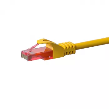 Cablu de rețea DSIT DC-67-100 CAT6 U/UTP, 10 m, galben, 100% cupru