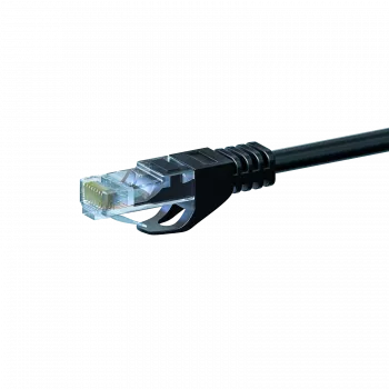 Cablu patch de rețea DSIT CAT5e U/UTP 3 m negru 100% cupru (DC-50-030)
