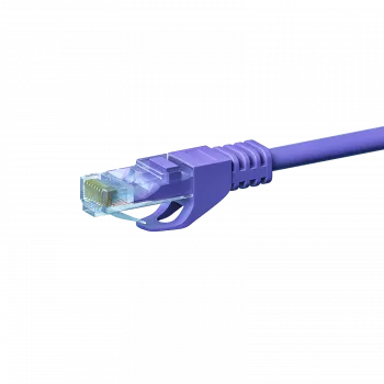 Cablu de rețea DSIT DC-58-150 CAT5e U/UTP, 15 m, violet, 100% cupru