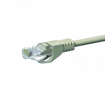 Cablu patch de rețea DSIT CAT 5e U/UTP, 0,25 m, gri, CCA, RJ45