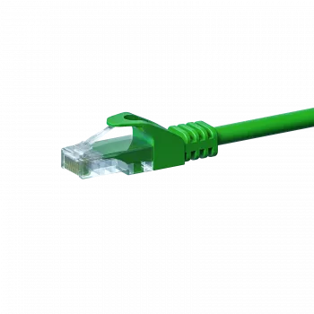 Cablu de rețea DSIT CAT 5e U/UTP, 2 m, verde, CCA, RJ45, Gigabit Ethernet