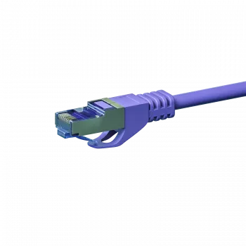 Cablu de rețea DSIT CAT 6a S/FTP LSOH, 30 m, violet