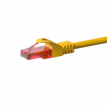 Cablu de rețea DSIT DC-67-075 CAT6 U/UTP, 7,5 m, galben, cupru 100%