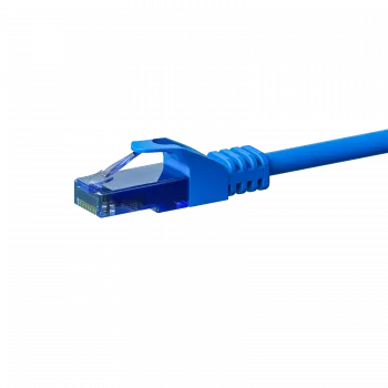 Cablu patch de rețea DSIT CAT6a U/UTP 100% cupru, 15 m, albastru (DC-U6A4-150)