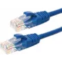 Cablu patch Ethernet DSIT CAT6 100% cupru U/UTP 20 m albastru (DC-64-200)