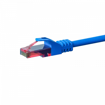 Cablu patch Ethernet DSIT CAT6 100% cupru U/UTP 20 m albastru (DC-64-200)