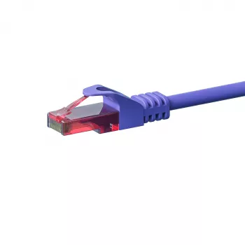 Cablu de rețea DSIT CAT6 U/UTP 50m violet 100% cupru - DC-68-500