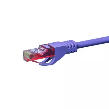 Cablu de rețea DSIT CAT6 U/UTP 50m violet 100% cupru - DC-68-500
