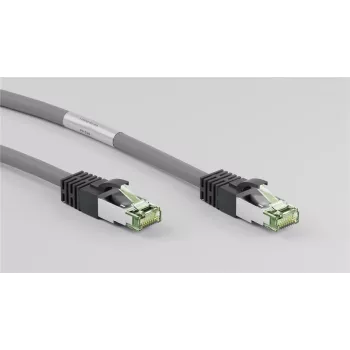 Cablu patch de rețea DSIT CAT 8 S/FTP PiMF RJ45 gri 3m