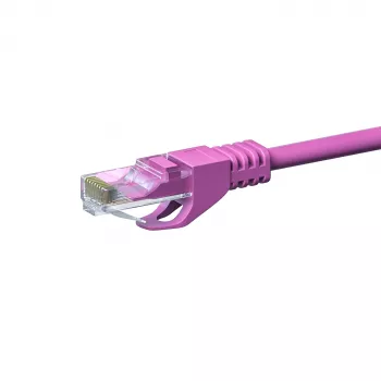 Cablu de rețea DSIT CAT 6 U/UTP - 15 metri - roz - CCA (DC-C69-150)