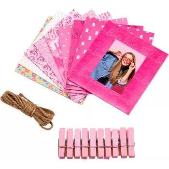 Ramă foto Kodak x Barbie pentru fotografii 2x3 inch, 10 bucăți (RODB2X3FRSQ)