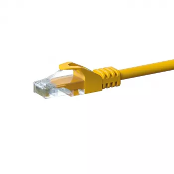 Cablu de rețea DSIT CAT5e U/UTP 50m galben 100% cupru