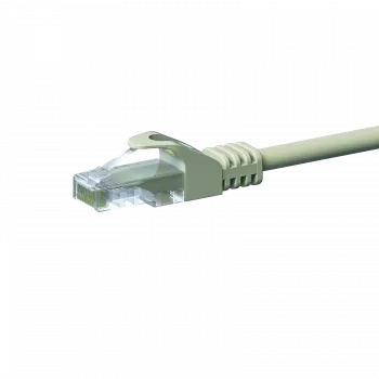 Cablu patch de rețea DSIT CAT 5e U/UTP, 0,5 m, gri, CCA, RJ45