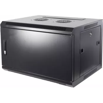 Dulap server DSIT 4U pentru montaj pe perete cu ușă metalică 600x450x280mm