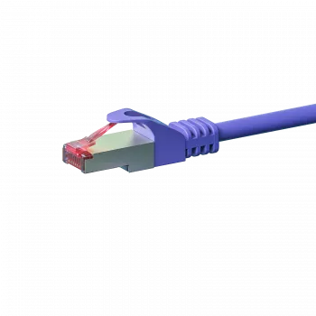 Cablu de rețea DSIT CAT 6 LSOH - S/FTP - 0,50 metri - violet (DC-S68-005)