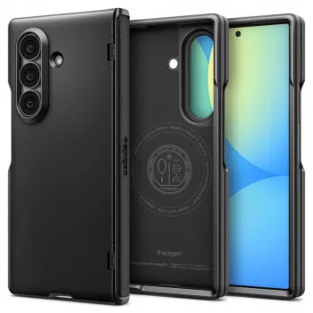 Husă Spigen Slim Armor Pro MagSafe pentru Samsung Galaxy Z Fold 8 Ultra, neagră