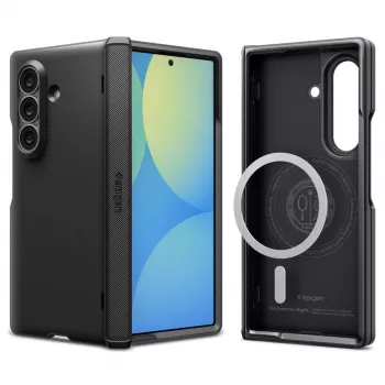 Husă Spigen Slim Armor Pro MagSafe pentru Samsung Galaxy Z Fold 8 Ultra, neagră