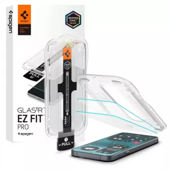 Folie de protecție a ecranului Spigen Glas.tR EZ Fit Pro AC HD, pachet de 2, pentru Nothing Phone 4a Pro - sticlă călită transparentă