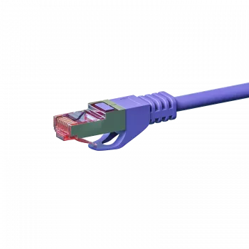 Cablu de rețea DSIT CAT 6 LSOH - S/FTP - 15 metri - violet (DC-S68-150)