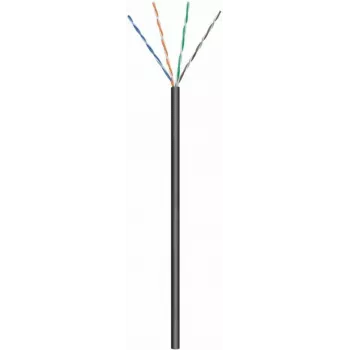 Cablu de rețea exterior DSIT CAT6 U/UTP 50m flexibil negru CCA (DC-OUT-UTP6CCA-50)