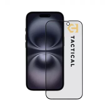 Folie de protecție ecran Tactical Glass Shield Privacy 5D pentru iPhone 15 / 16, negru