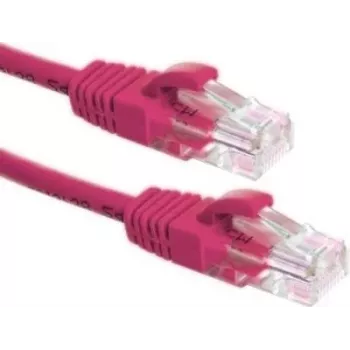 DSIT cablu de rețea CAT6a U/UTP 100% cupru, 15m, roz