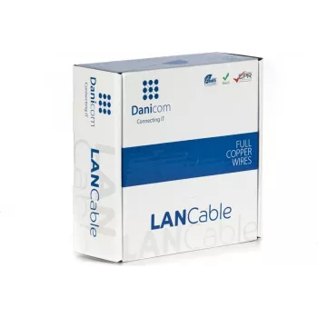 DSIT DANICOM CAT6A U/UTP 50m cablu de instalare de rețea PVC flexibil (Fca)