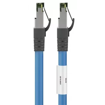 DSIT cablu de rețea RJ45 S/FTP PiMF CAT 8 cablu brut albastru 3m
