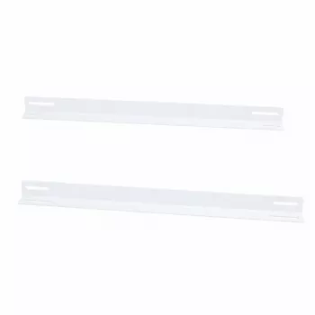 Șine rack DSIT 19 inch pentru dulapuri de perete cu adâncime 450 mm - alb