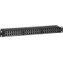 Patch panel DSIT 19 inch CAT 6a STP - 48 porturi (DS-Patch6a-48STP)