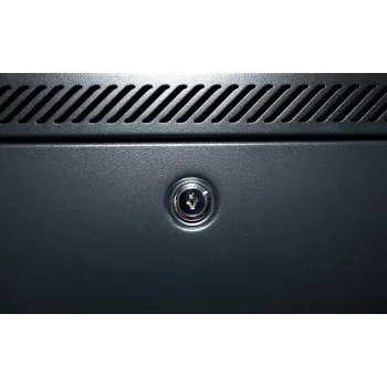 Rack server DSIT 22U 19 inch cu ușă din sticlă, 600x800x1200 mm, negru (DS6822)
