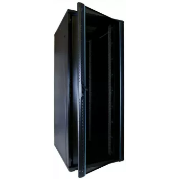 Dulap rack server DSIT DS8042 42U 19 inch cu ușă din sticlă securizată, 800x1000mm, negru