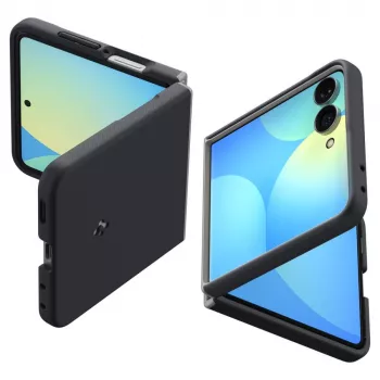 Husă SPIGEN Nano Pop MagSafe pentru Samsung Galaxy Z Flip8 - Black Sesame