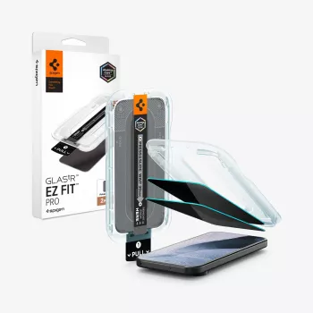 Protector ecran din sticlă securizată Spigen Glas.tR EZ Fit Pro AC Privacy 2 buc. pentru Google Pixel 10 / 11