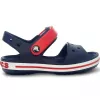 Sandale Crocs Crocband pentru copii, bleumarin roșu, 12856 485, 23-24