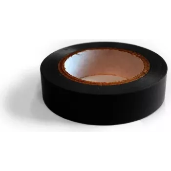 Bandă izolatoare PVC DSIT DC-Tape-Black 19 mm x 10 m neagră