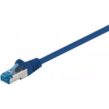 Cablu patch de rețea DSIT CAT 6a S/FTP LSOH, 0,5 m, albastru