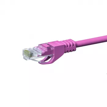 Cablu de rețea DSIT CAT 5e U/UTP 15m roz CCA