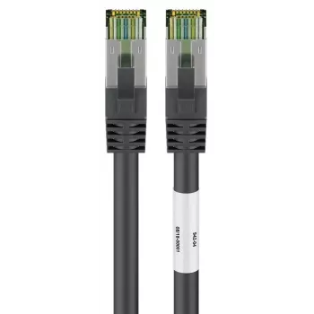 Cablu de rețea DSIT RJ45 S/FTP PiMF CAT 8 negru 2 m
