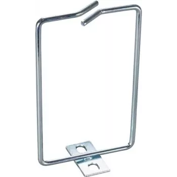 Inel de management al cablurilor DSIT 80 x 120 mm oțel negru