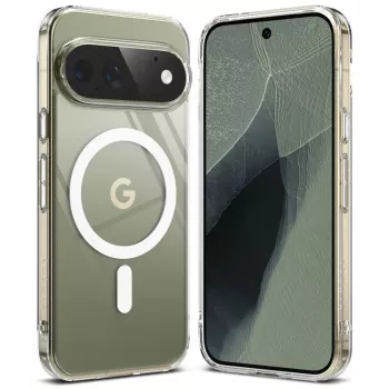 Husă Ringke Fusion Magnetic MagSafe pentru Google Pixel 11 Pro - transparent