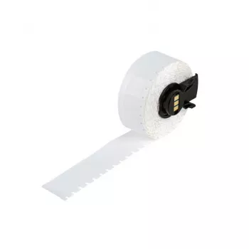 BRADY DuraSleeve cartuș de marcare cabluri, B-499 țesătură de nailon, 19,05 mm x 4,88 m, alb/translucid, pentru BMP21-PLUS/M210/M211