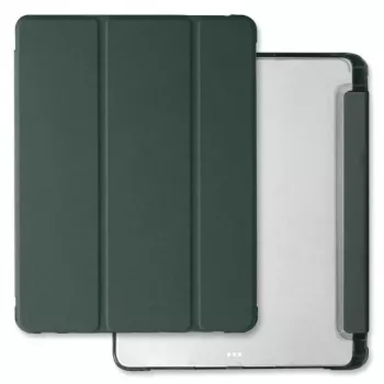 Mercury Husă cu spate transparent pentru iPad Pro 11 M4 2024 / M5 2025 - verde închis