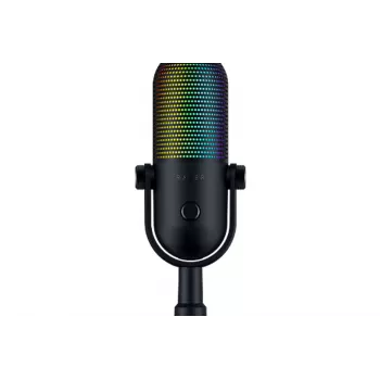 Microfon cu condensator USB RAZER Seiren V3 Chroma 32-bit DSP cu iluminare RGB - negru