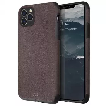 Husă din silicon lichid UNIQ Sueve pentru iPhone 11 Pro, Taupe Warm Grey