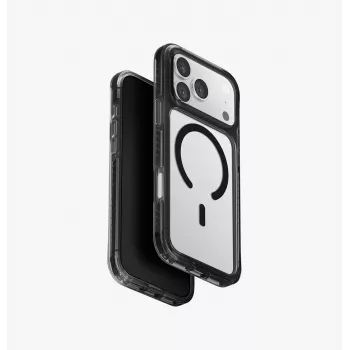 Husă UNIQ Combat pentru iPhone 17 Pro Max cu încărcare Magclick - neagră