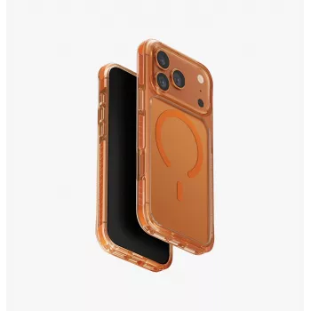 Husă UNIQ Combat pentru iPhone 17 Pro Max cu încărcare Magclick - neagră