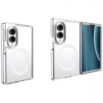 Husă cu încărcare UNIQ LifePro Xtreme Magclick pentru Samsung Galaxy Z Fold8, transparentă